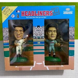 1998 Headliners XL Alex Rodriguez, David Justice, Limited to 5000 with MLB